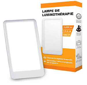 Lampe de luminothérapie 10000 Lux LED en 2023  Luminothérapie, Lampe  luminothérapie, Photothérapie